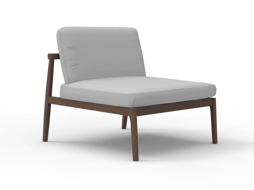 Одиночный модуль для садового дивана в iroko Rever Искья ARCH-00151201