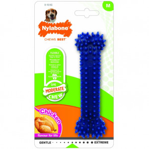 ПР0044633 Игрушка для собак Косточка Dental умеренно жесткая с ароматом курицы M Nylabone