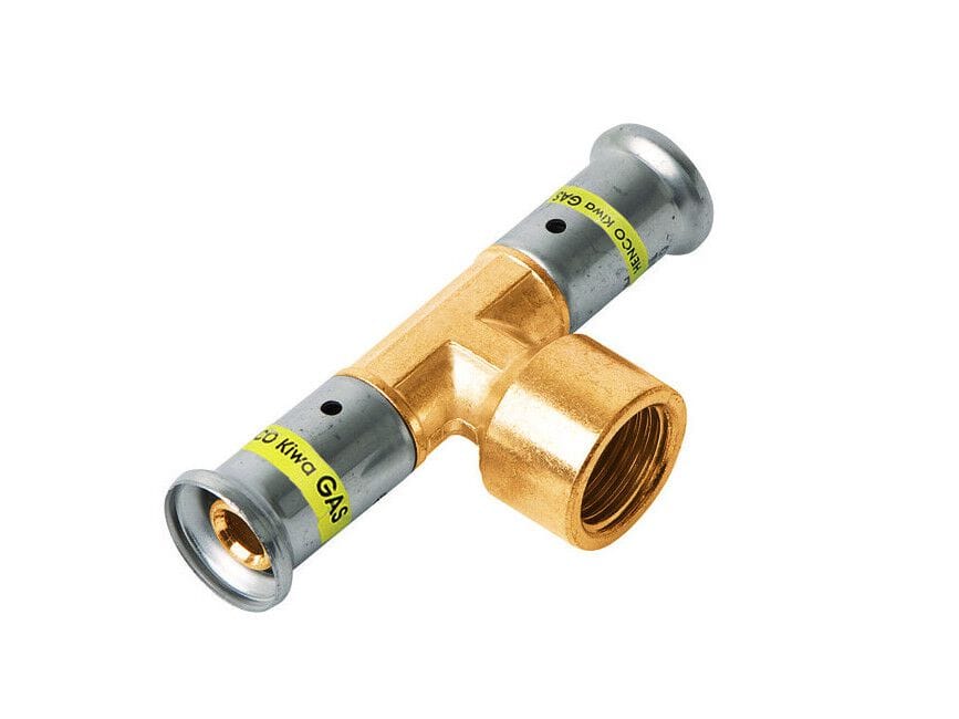 Латунный тройник для газа Cappellotto фитинги ARCH-00085041 - Вид №1