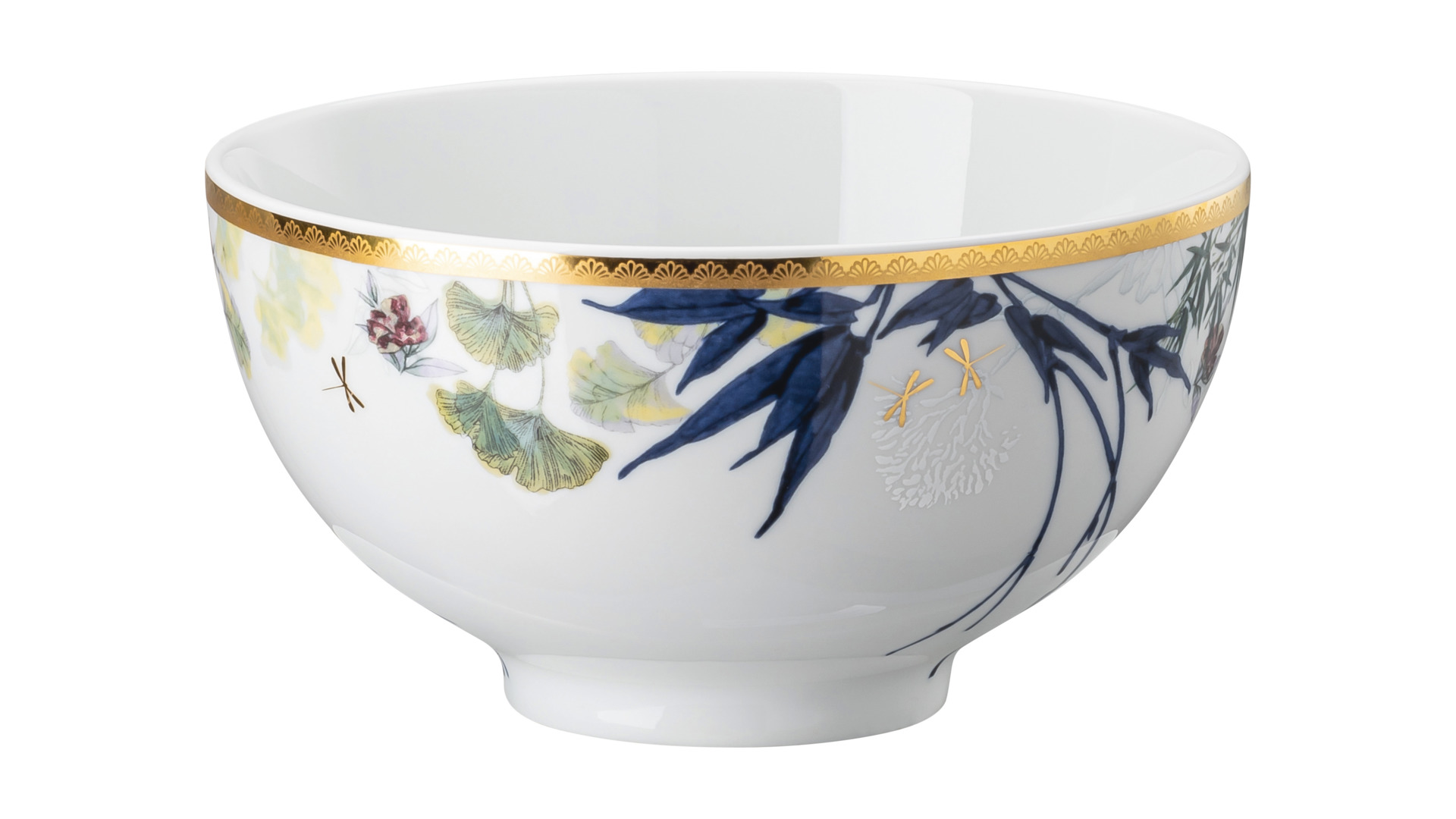 10654609 Rosenthal Салатник индивидуальный Rosenthal Турандот 15см, фарфор, белый, золотой кант Фарфор  - Вид №3