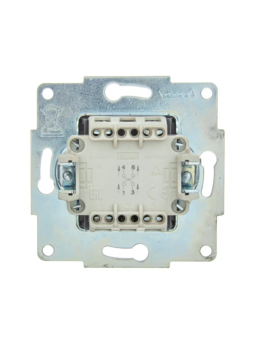 ASTI Выключатель промежуточный крем, механизм LEZARD 7081-0388-107 - Вид №2