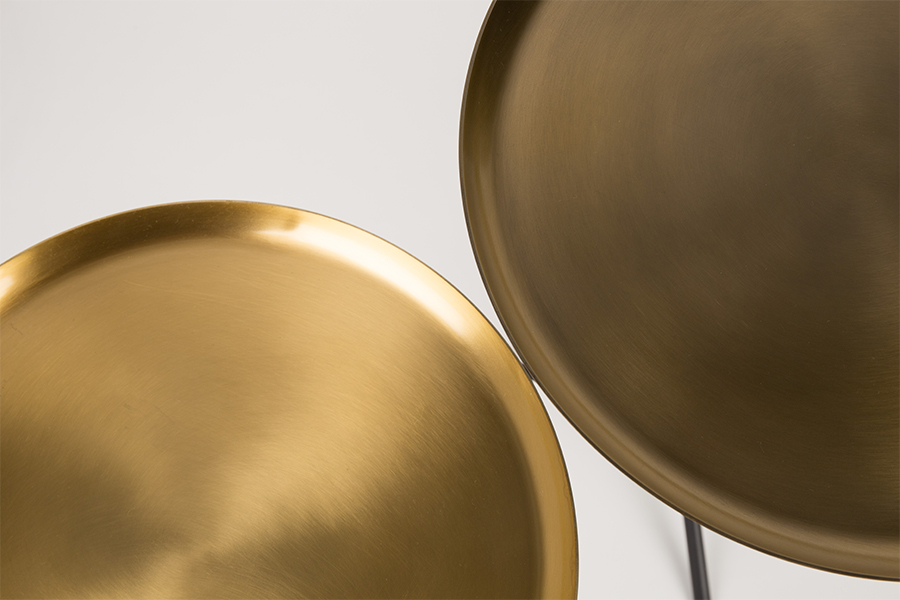 Набор столиков Trip золотой Zuiver 2300108 - Вид №4