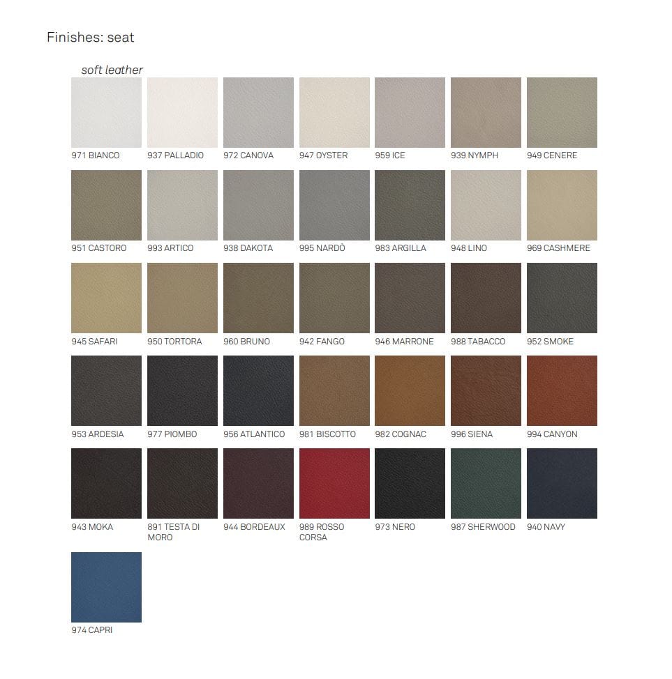 Кожаный мягкий стул Cattelan italia CHRIS ARCH-00072377 - Вид №6