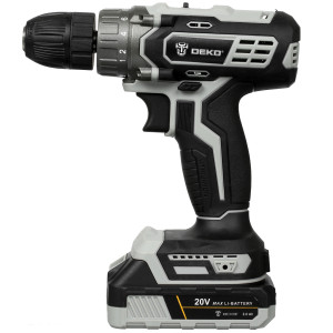 Дрель-шуруповерт DEKO DKCD20 Black Edition SET 3 063-4050 MAX 20V 5343163