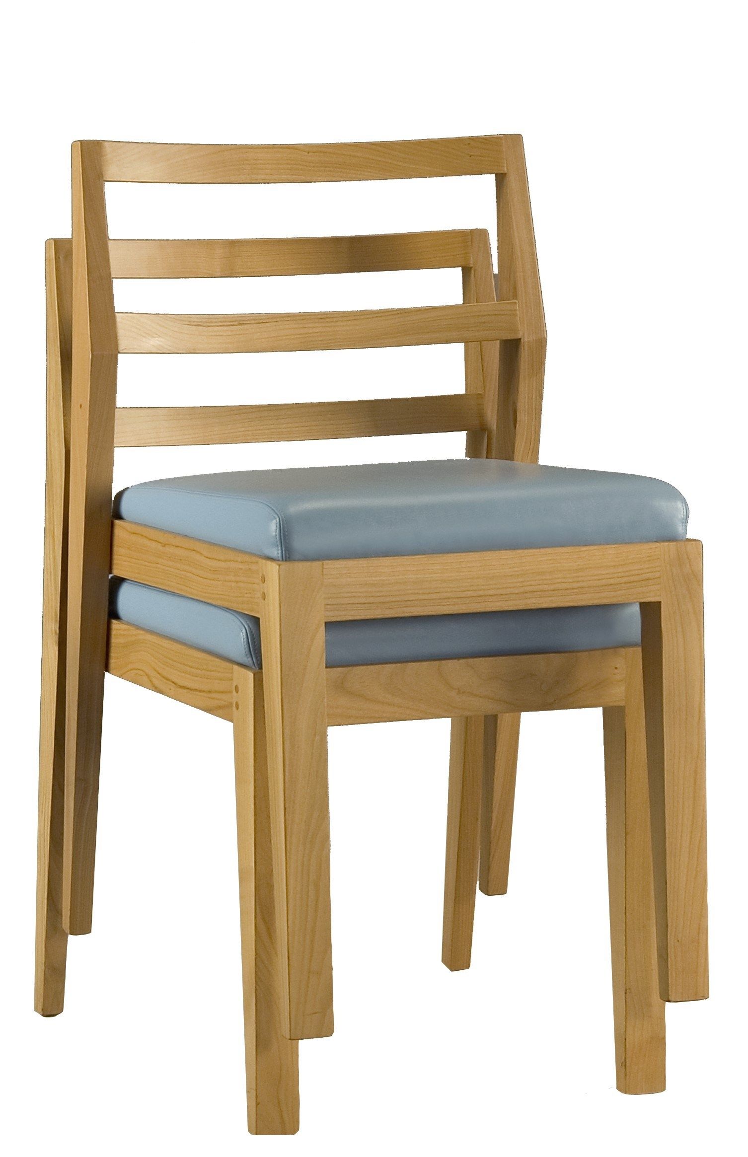 Штабелируемый вишневый стул Morelato ARCH-00142549 - Вид №3