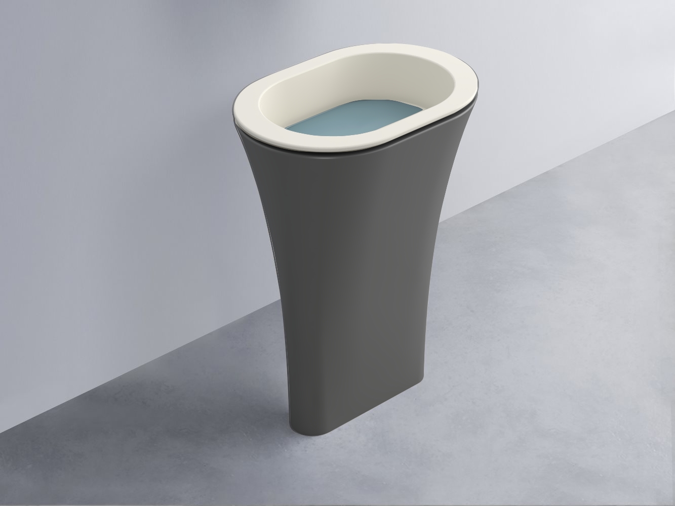 AMLA65-TL+AMPILO-PL+AMCOLO-CM Раковина Amedeo Ovale отдельностоящая cielo Enjoy + Amedeo Ceramica Cielo