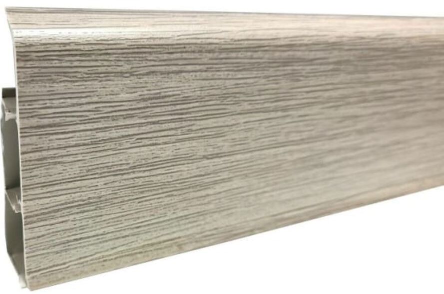 91052698 Плинтус напольный Деконика Дуб мокко 2200x21x85 мм STLM-0458814 DECONIKA