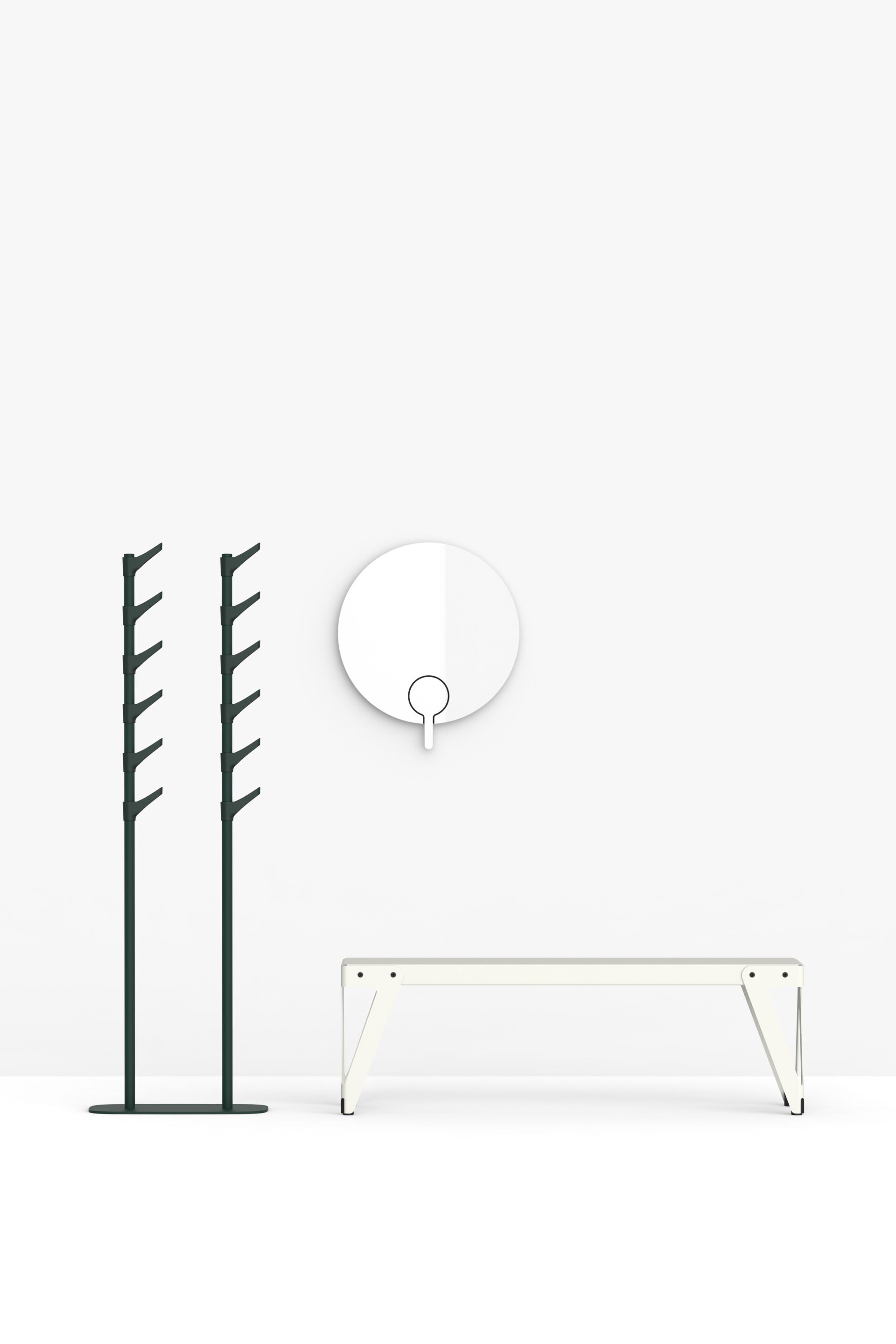 Настенное стеклянное зеркало FUNCTIONALS MIRROR MIRROR ARCH-00102815 - Вид №14