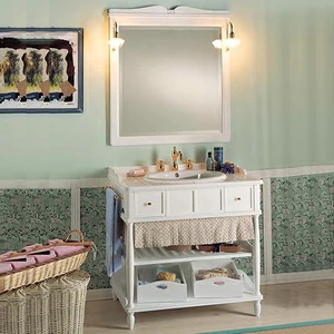 Комплект мебели для ванной комнаты Comp.n.7 Eurodesign Green & Roses