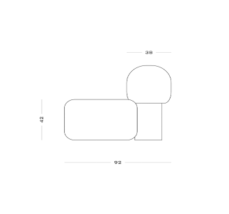 Secolo Yemeni Sofa Диван из ткани  - Вид №4