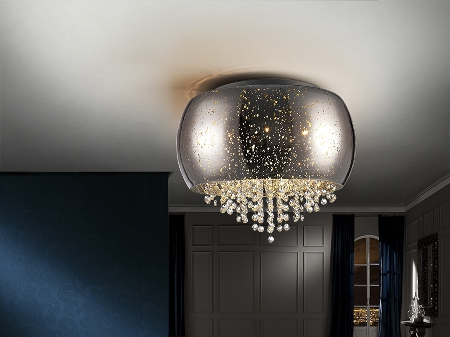 076876 Потолочный светильник 5G9 Ø40 хром Schuller Caelum