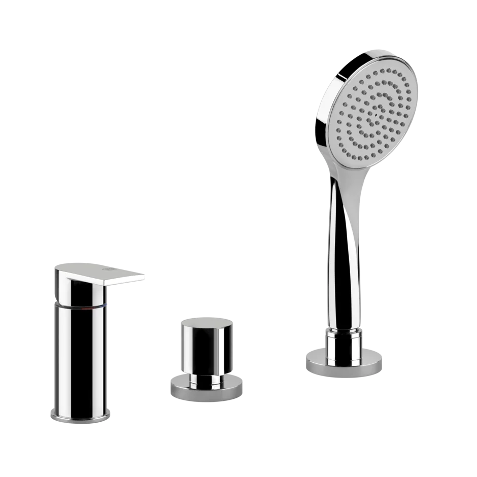 Смеситель для ванны 38643 031 Gessi Via manzoni ХРОМ 38643031