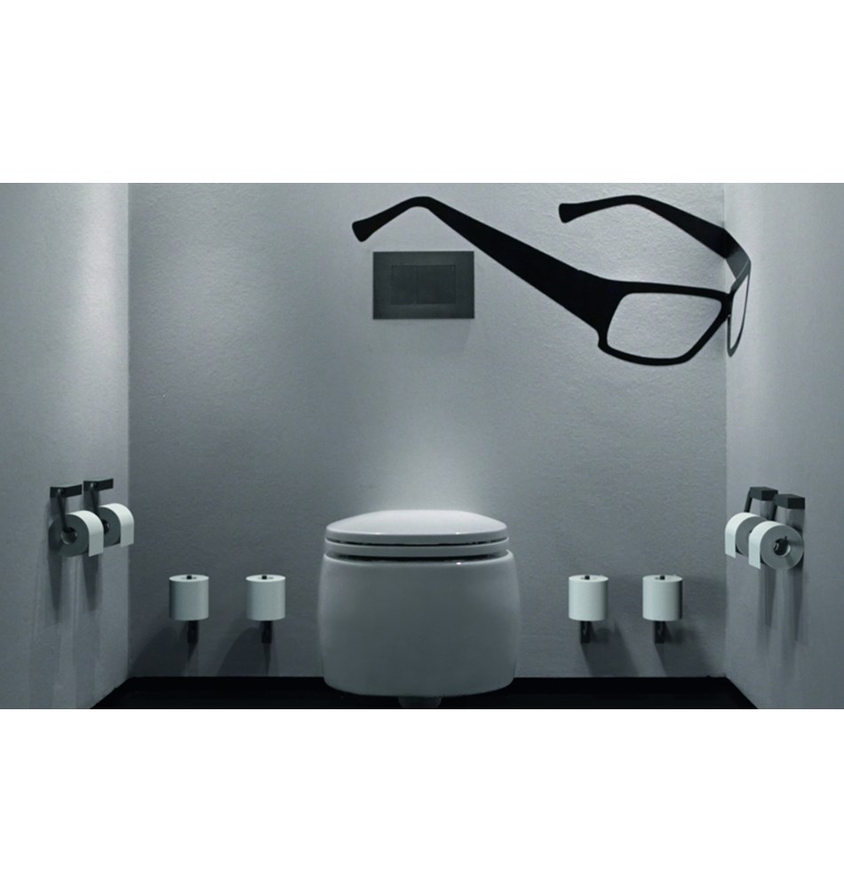 FROST Держатель туалетной бумаги 4 » черный Алюминий Черный Q301516075  - Вид №3