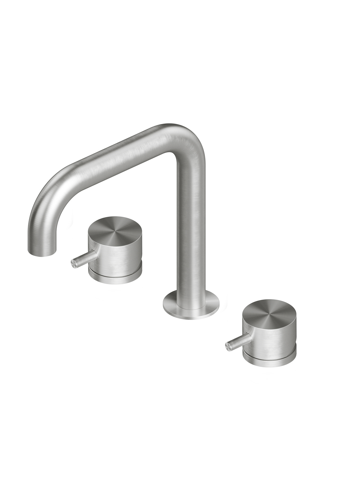 Источник. 12 96. Смеситель с тремя отверстиями Quadrodesign SOURCE - Вид №1