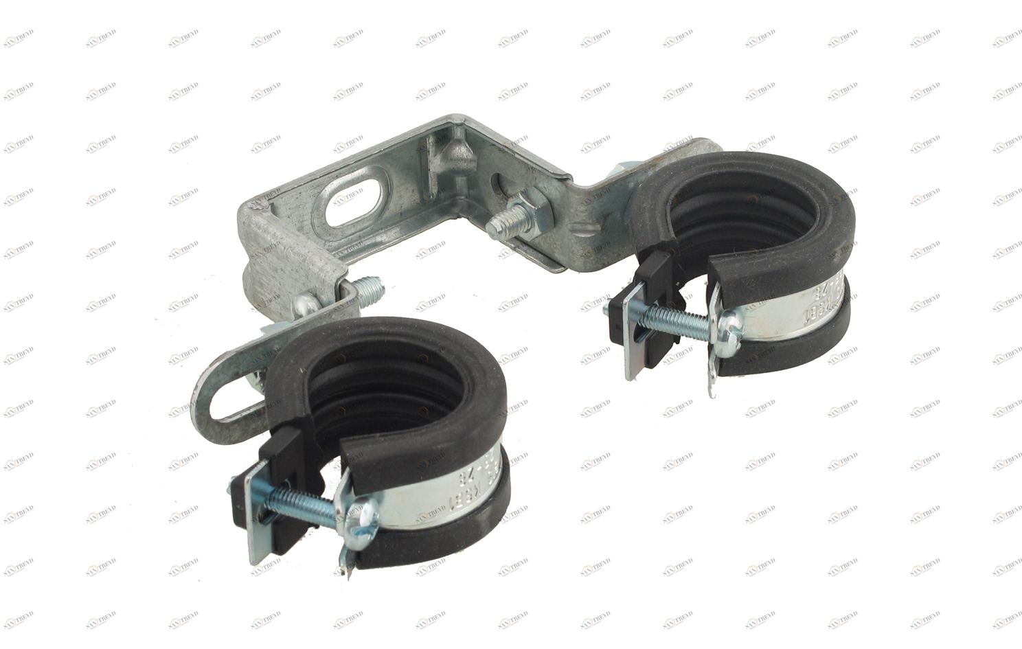 3393218 Крепление для труб  BIS Duplo KSB1 Двойные хомуты с epdm для труб отопления WALRAVEN 