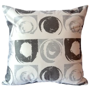 Подушка Seasons Diso 45x45 см цвет серый