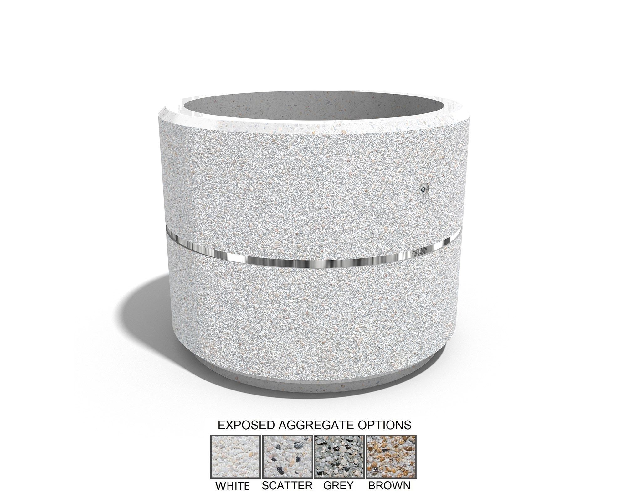 Круглый бетонный плантатор ENCHO ENCHEV - ETE 21/22 ARCH-00041219 - Вид №2