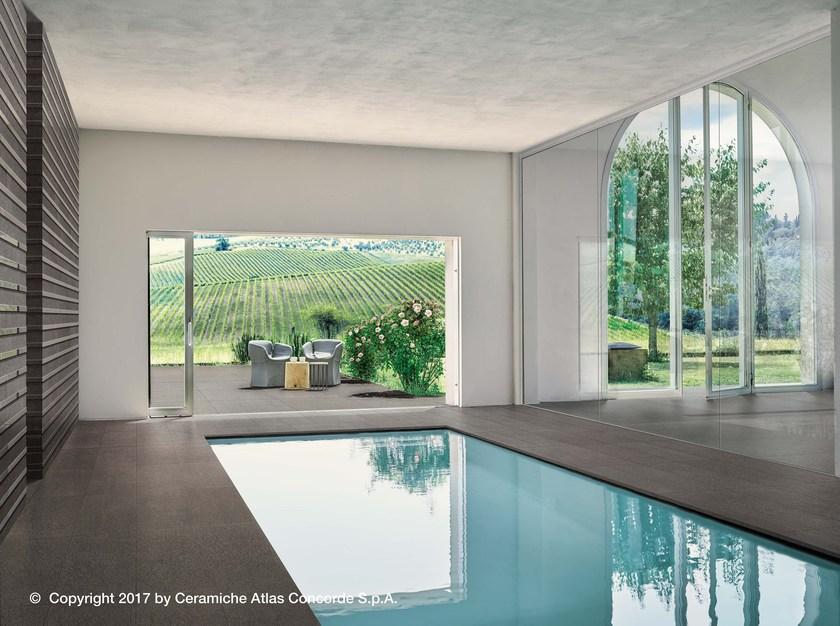 Atlas Concorde Пол для улицы из керамогранита с эффектом бетона Kone sun-id-1349668 - Вид №3