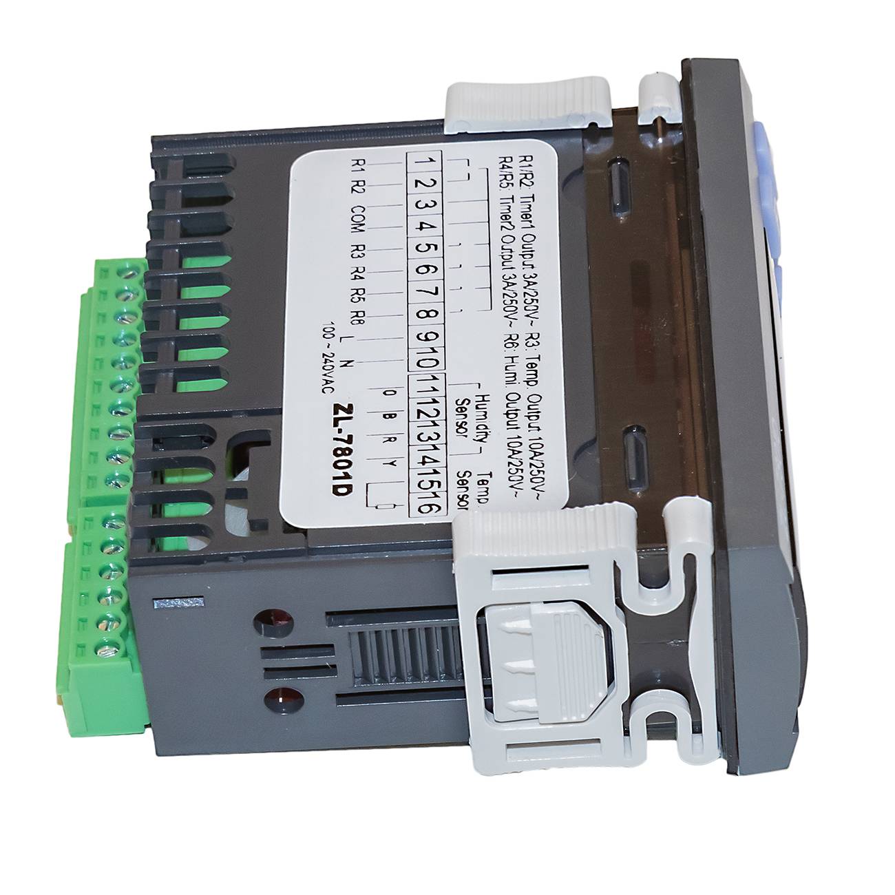 2221 Контроллер LILYTECH ZL-7801D (темп + влажность + 2 таймера+сигнализация) LAB.Space  - Вид №5