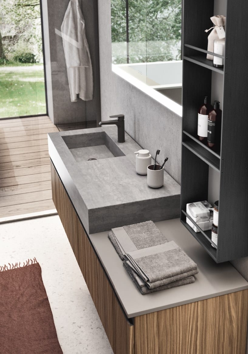 Подвесной умывальник с ящиками Gruppo Geromin Elite ARCH-00069649 - Вид №2