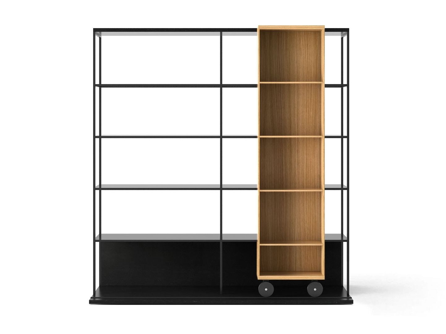 Книжный шкаф из МДФ на колесах Punt Literatura ARCH-00064312 - Вид №38