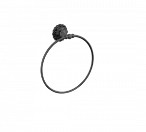 Gentry Home Настенный керамический подстаканник Ivy Темный никель GH100931