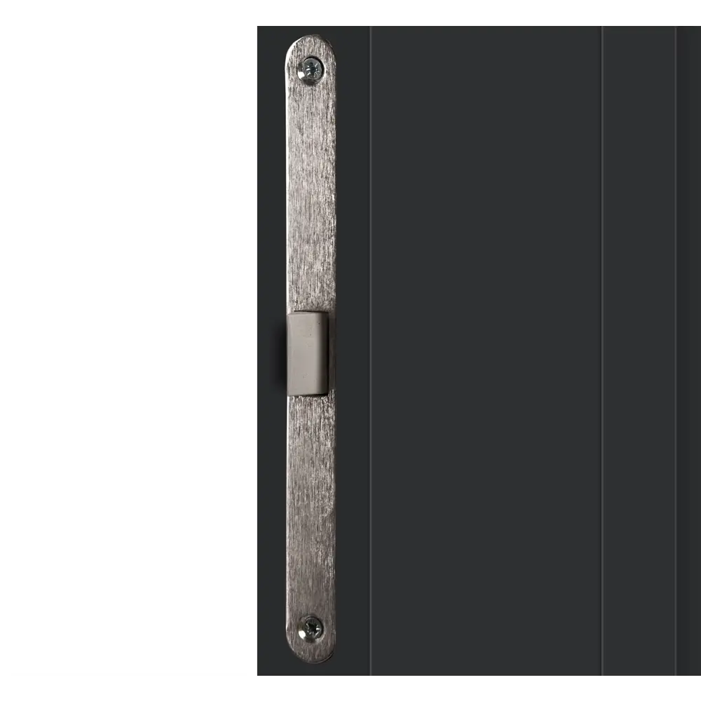 Дверь межкомнатная глухая Нобиле 60x200 см Hardflex цвет антрацит с замком 84491271 STLM-2030891 МАРИО РИОЛИ  - Вид №4