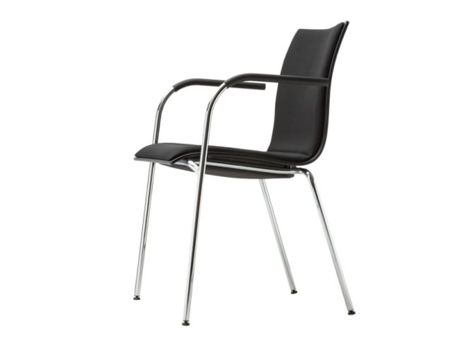 Мягкий штабелируемый стул с подлокотниками THONET S 160 ARCH-00142195