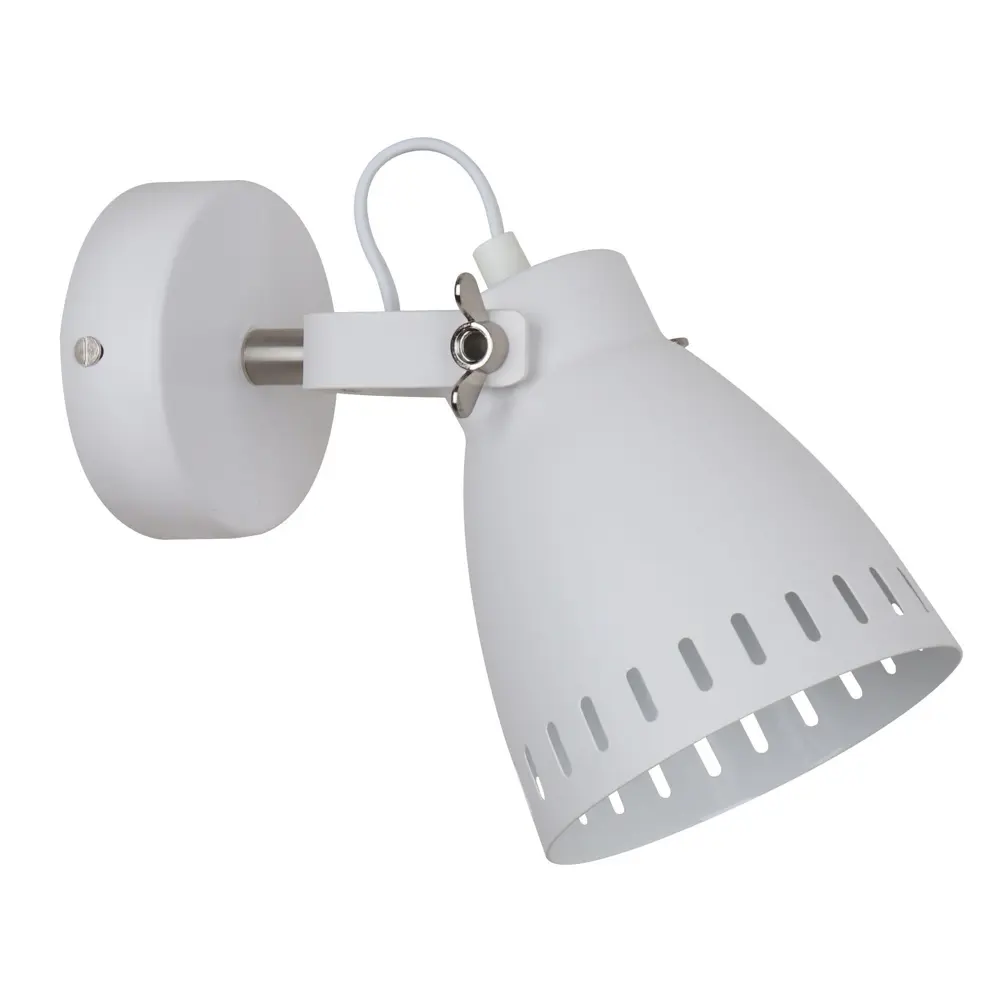 Бра New York WL-428-1 1xЕ27x40 Вт, металл, цвет белый CAMELION STLM-2069337