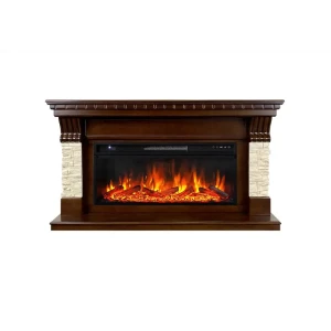 Каминокомплект Royal Flame Denver с очагом Vision 60 1.5 кВт цвет темное дерево