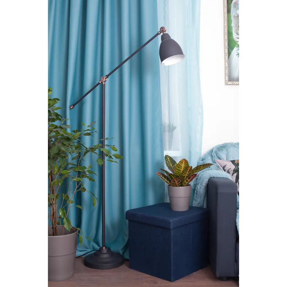 Бра Braccio 1xE27x60 Вт цвет чёрный матовый 18639005 STLM-2039578 Arte Lamp  - Вид №8