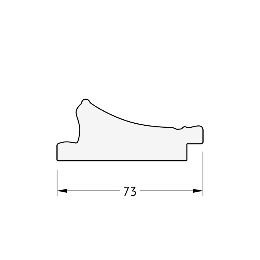 BY 4094 Зеркало с гравировкой в багетной раме - медный эльдорадо 73 mm EVOFORM Exclusive-G - Вид №4