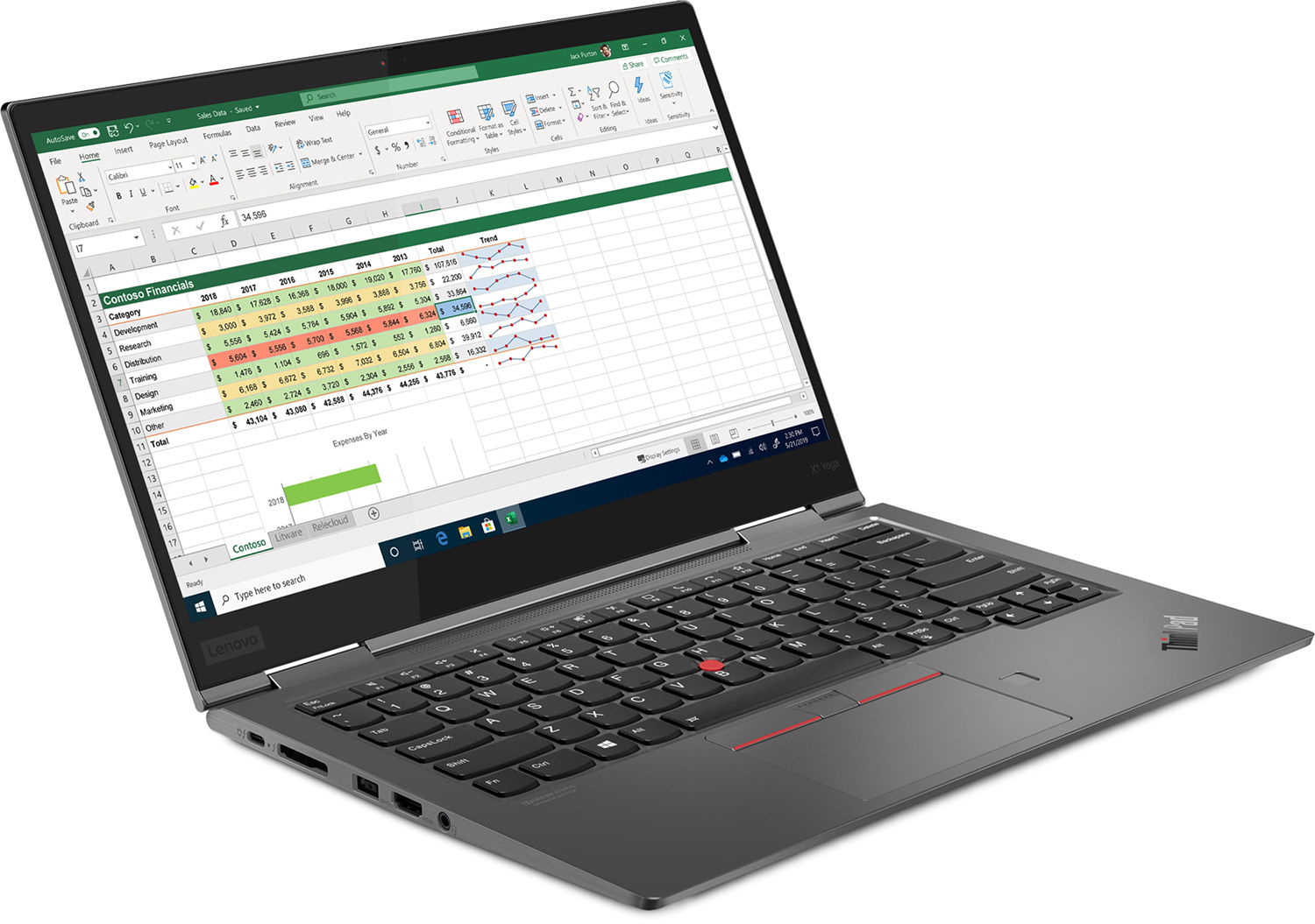 20UB0033RT thinkpad x1 yoga g5 t 14.0 fhd_ar/as_400n_mt_n_72% /core_i5-10210u_1.6g_4c_mb /16gb(4x32gx32)_lp3_2133 /512gb_ssd_m.2_2280_nvme_tlc_op / /integrated_graphics /no_wireless_wan /fingerprint_reader /ir&hd_camera_w/mic /bklt_kb_gy_fpr_nfc_rus / /4c Santreyd  - Вид №3