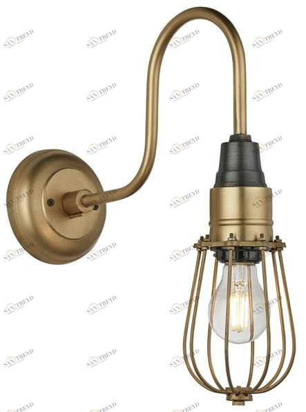 Industville Настенный светильник из латуни с фиксированным кронштейном  Sn-wcwl4-b 
