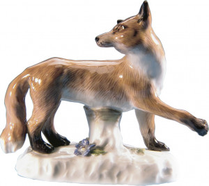 86971 Meissen Фигурка 5см "Лиса" Фарфор