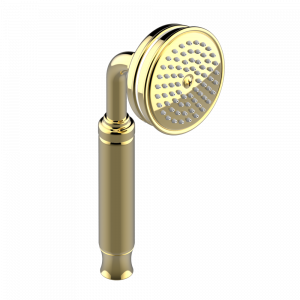 G28-66 Душ ручной стильный 1/2" - прямой Thg-paris 1900 с рукоятками Покрытие PVD золотистый цвет