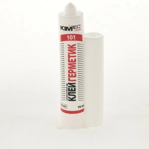 Герметик силик. 101 Е KIMTEC 70 мл белый (шприц) 13402