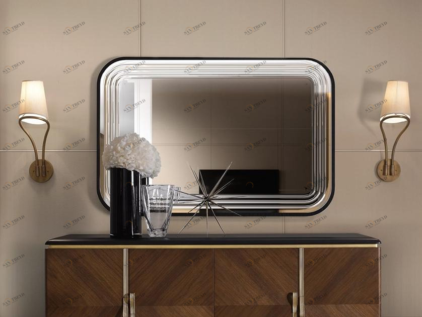 A.R. Arredamenti Комод зеркало Dilan D03/s