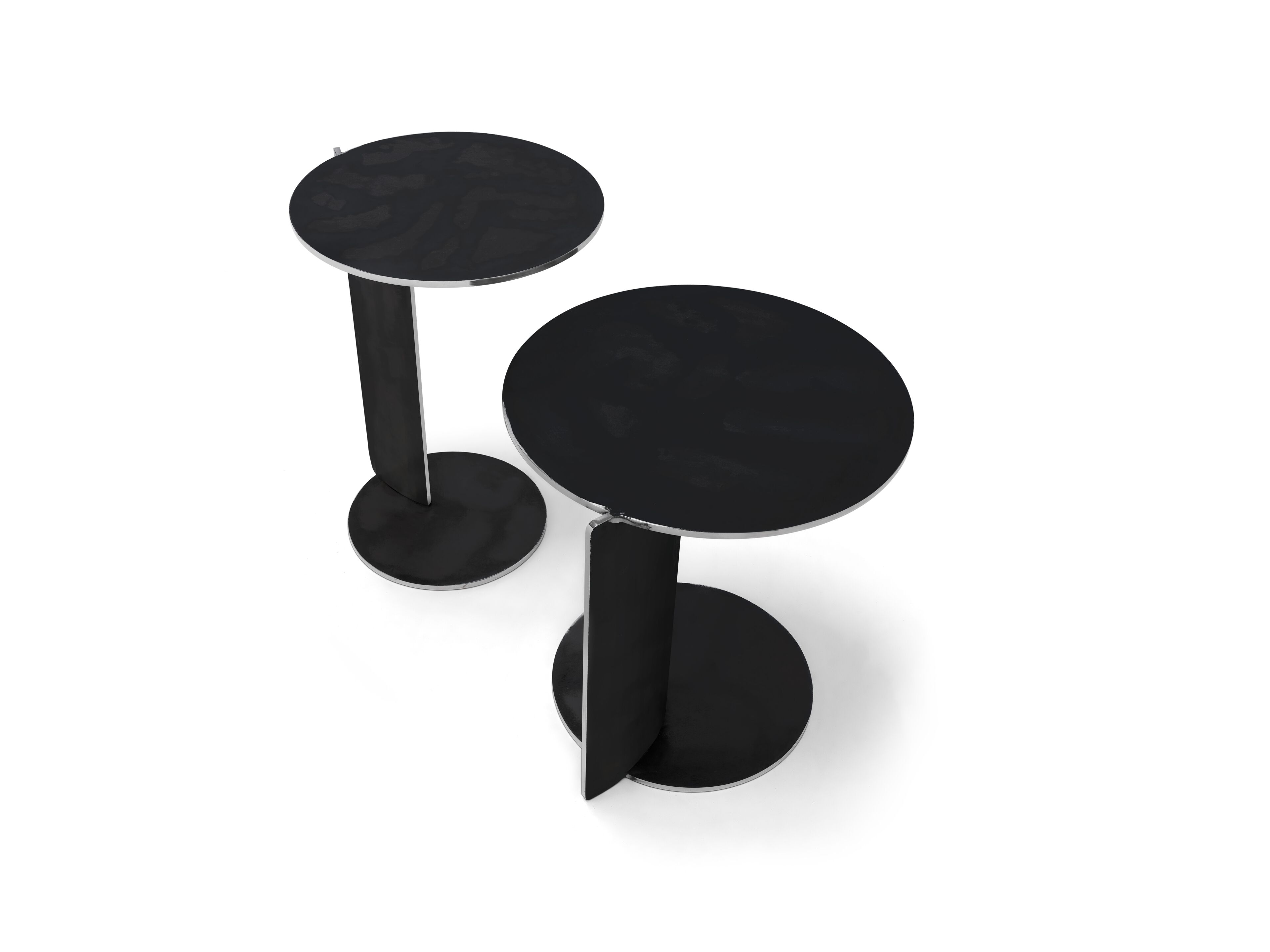 Круглый металлический журнальный столик Arketipo JOYSTICK ARCH-00027252 - Вид №1