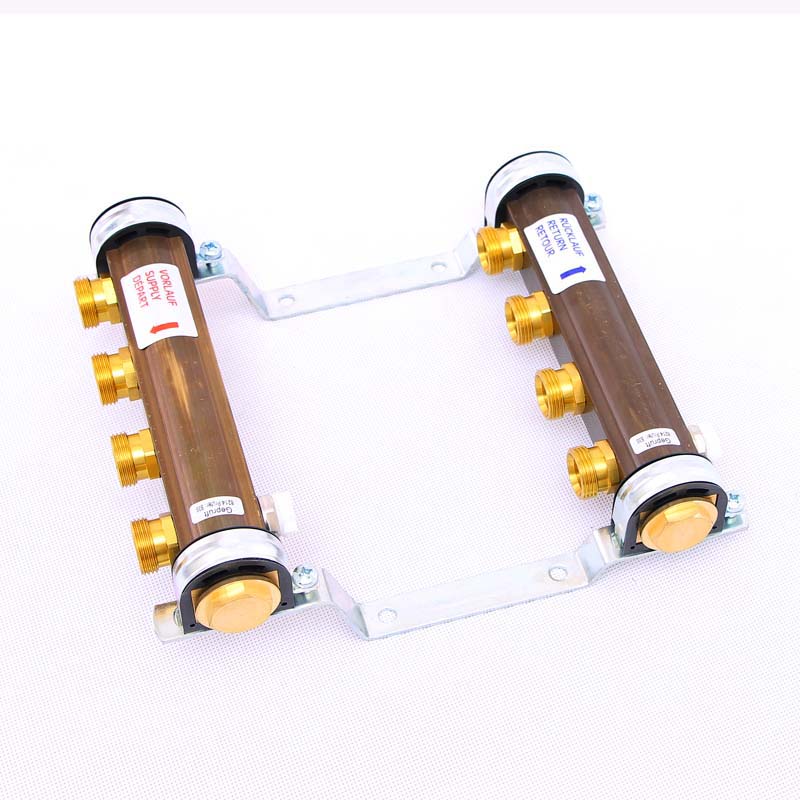 Нерегулируемая коллекторная группа HKV/A WATTS Ind 1"x3/4"ЕК 4 выхода 10004542 - Вид №2