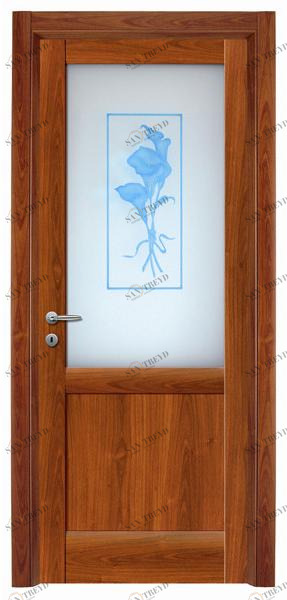 NUSCO Распашная дверь из фанерованной древесины Vetri decorati sun-id-1414140