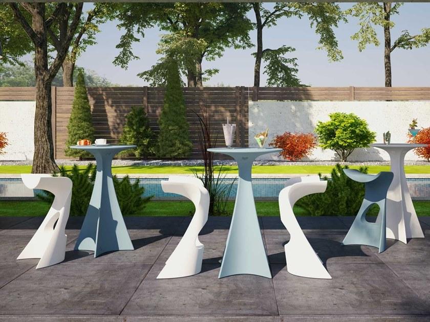 SLIDE Садовый высокий стол из полиэтилена sun-id-1490055 - Вид №1