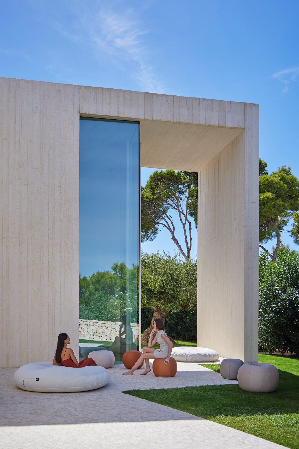 Ткань круглый сад пуфик OGO PERLA ARCH-00113299 - Вид №18