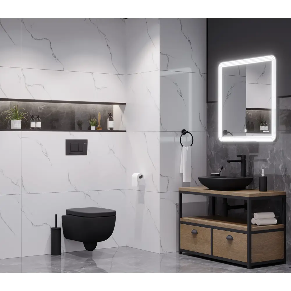 Керамогранит Grasaro Softmarble 120x60 см 1.44 м² лаппатированный цвет белый 84178236 STLM-2126898 - Вид №4