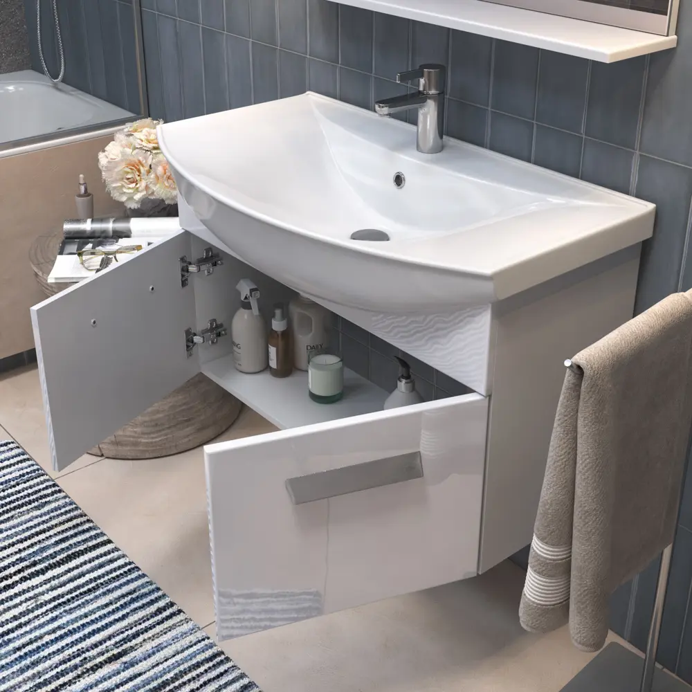 Тумба под раковину Vigo Milo - компактное решение для современной ванной 89386768 STLM-1476781 - Вид №9