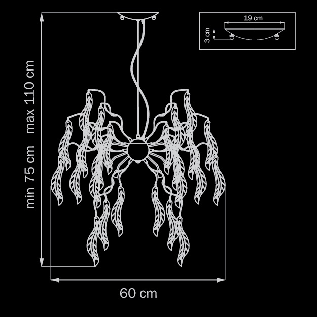Люстра дизайнерская Houses? LIGHTSTAR ДИЗАЙНЕРСКИЕ 056294 Хром  - Вид №1