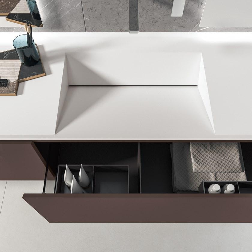 BMT Тумба под умывальник подвесная двойная Ikon Ik-02 - Вид №1