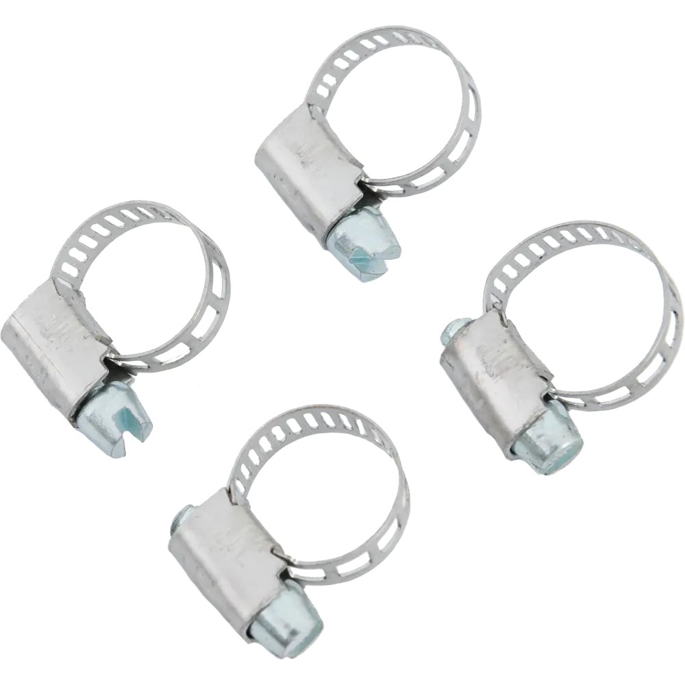 Хомут для шланга 8 мм, нержавейка/оцинкованная сталь, 4 шт BOUTTE STLM-2055307