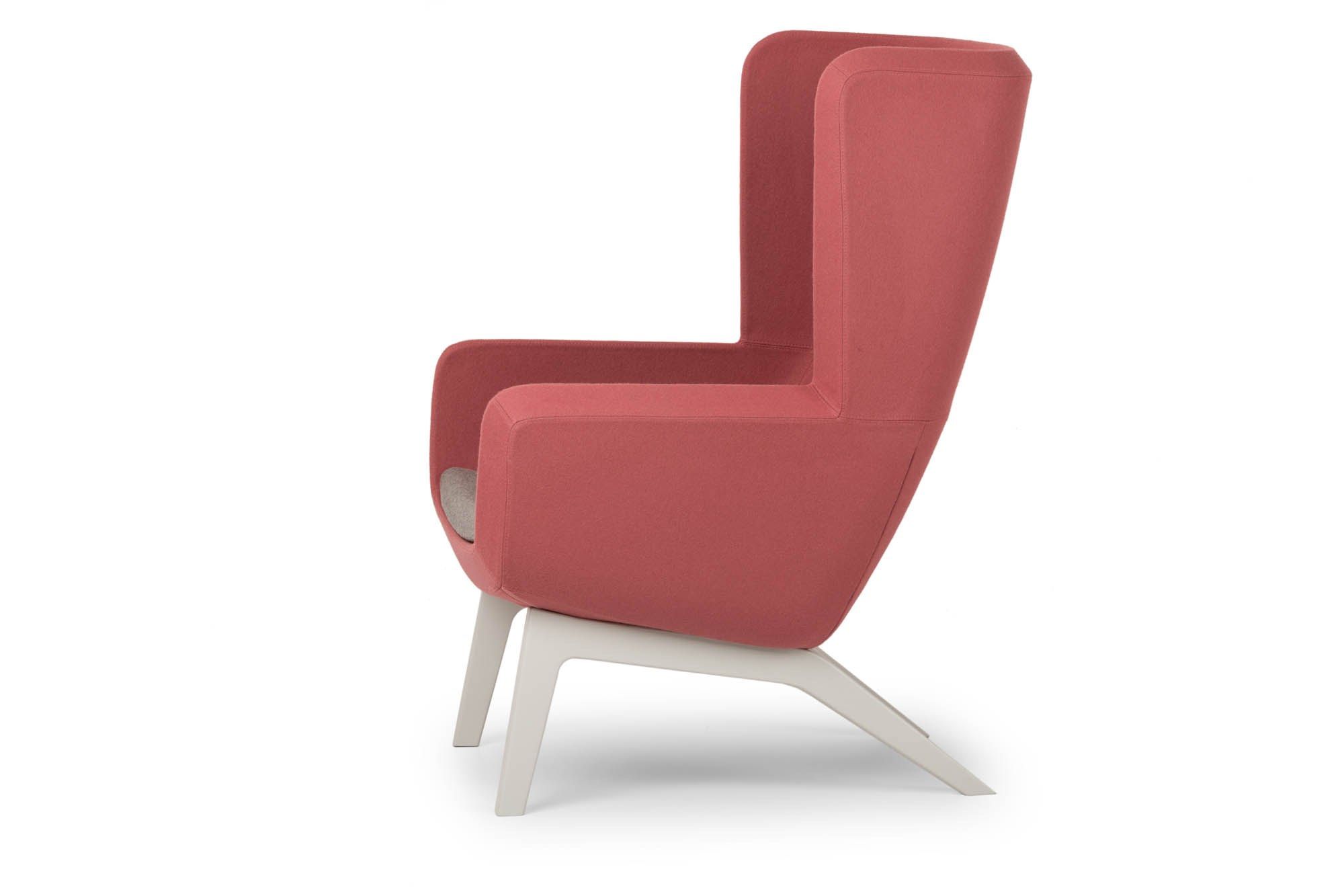 Тканевое кресло с подлокотниками с высокой спинкой True Design Arca ARCH-00046815 - Вид №4