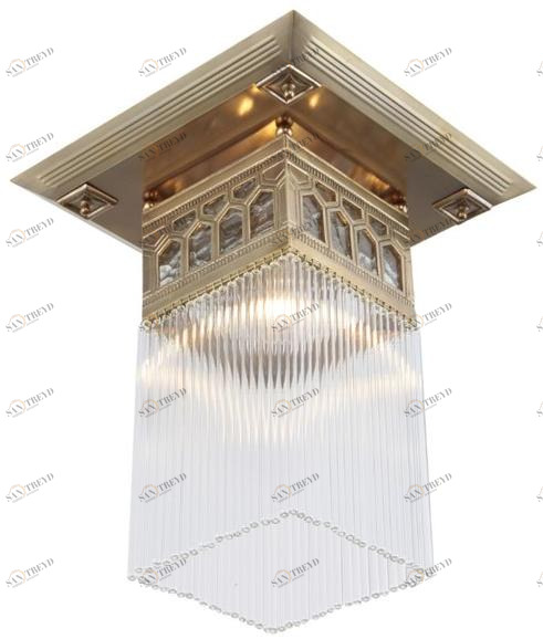 Patinas Lighting Потолочный светильник из латуни с прямым светом Berlin sun-id-1413560